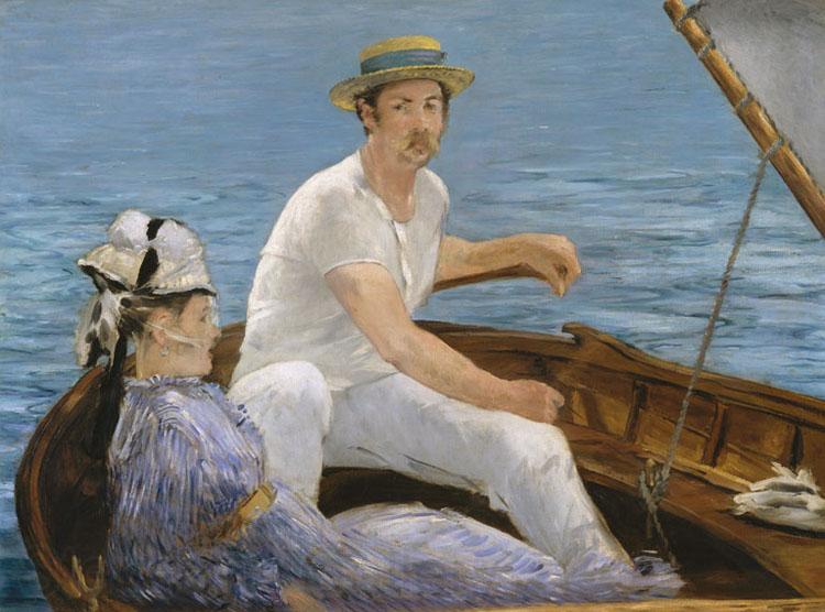 Edouard Manet Boating (nn02) Spain oil painting art